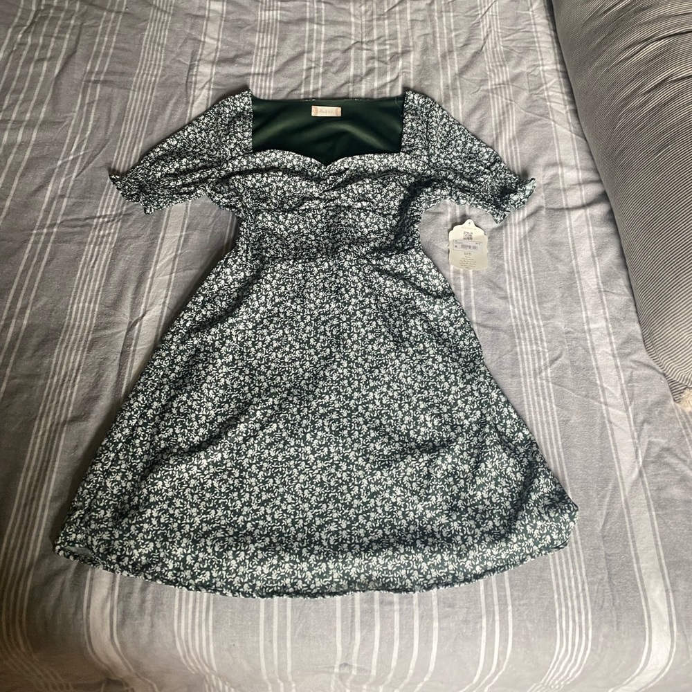 NWT green floral altard state dress